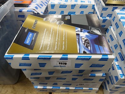 Lot 4570 - Norton Expert 6 pack sandpaper for lacquer...