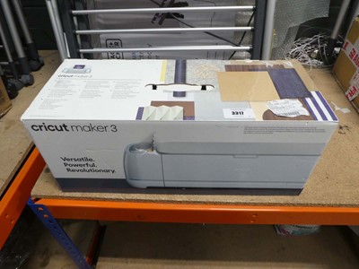 Lot 3317 - Cricut Maker 3