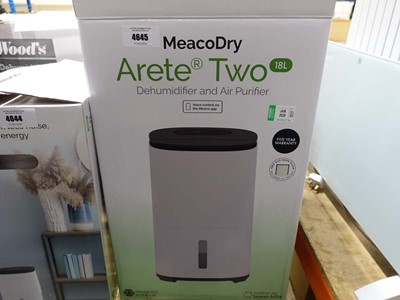Lot 4645 - Boxed Meaco Eco Dry Arete dehumidifier and air...