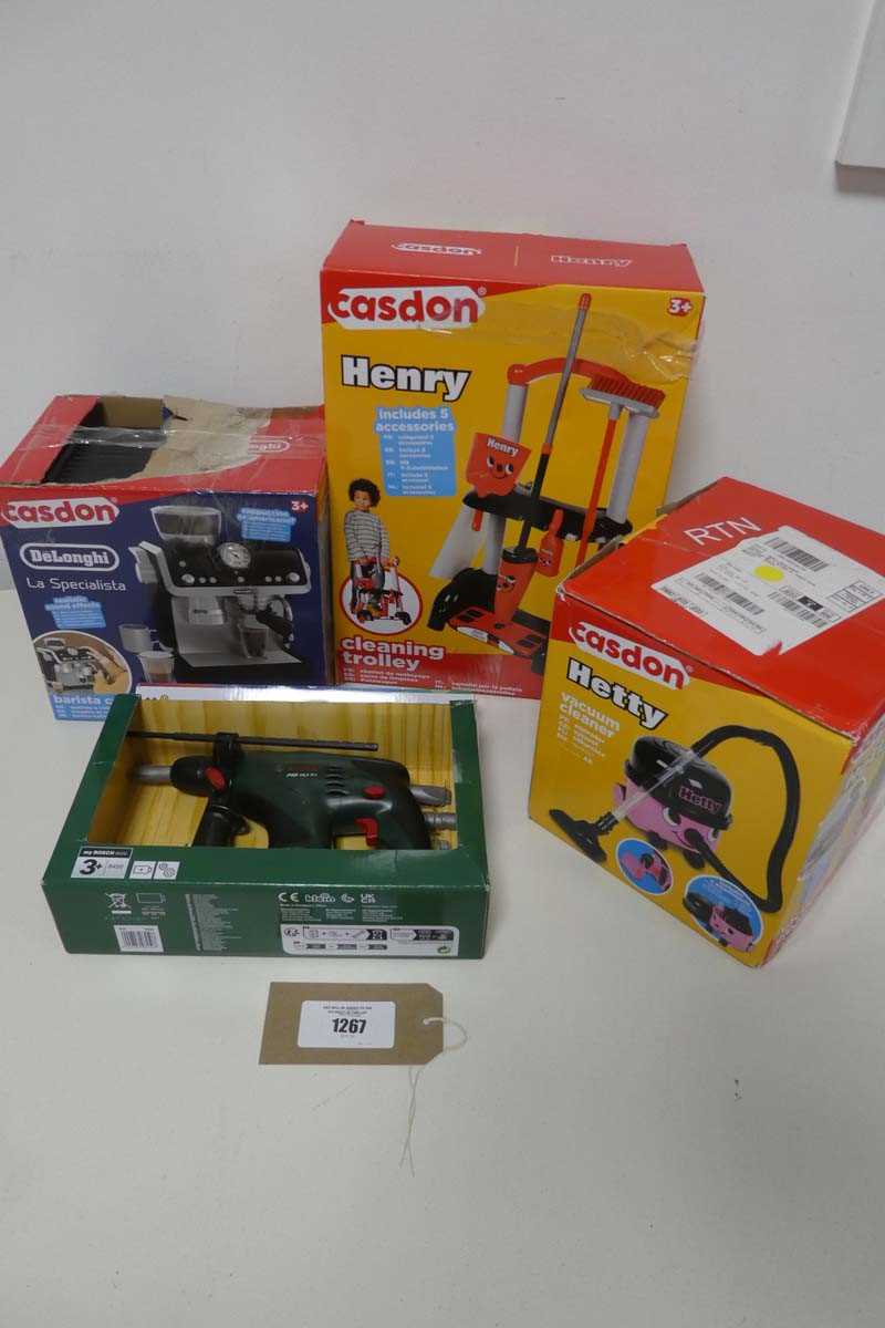 Lot 1267 - Selection of role playing toys incl. Casdon De'...