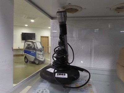 Lot 2603 - Microphone on a stand