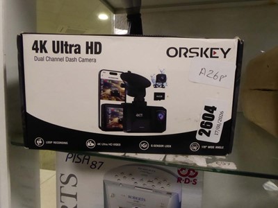 Lot 2604 - 4K Ultra HD Dash camera