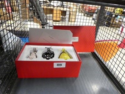 Lot 3345 - Givenchy Paris 3 piece Christmas decorations