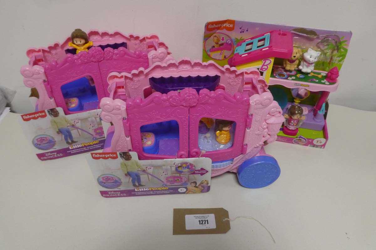 Lot 1271 - Selection of Fisher Price Little People incl....