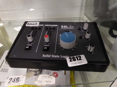 Lot 2612 - SSL2 plus USB audio interface