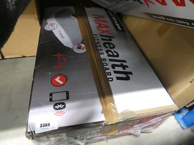 Lot 3364 - Max Health fitness board
