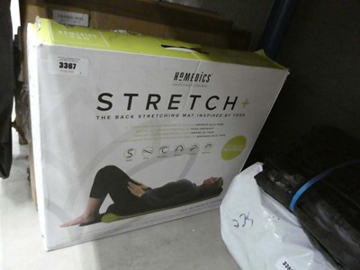 Lot 3367 - Back stretching mat plus a Hot Shot home dart...