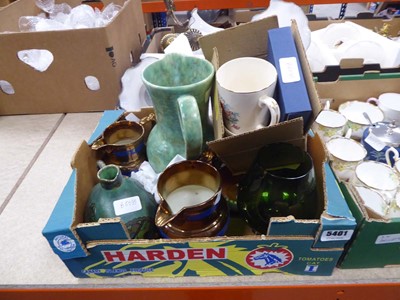 Lot 5401 - 3 boxes containing jasperware, Royal Albert...