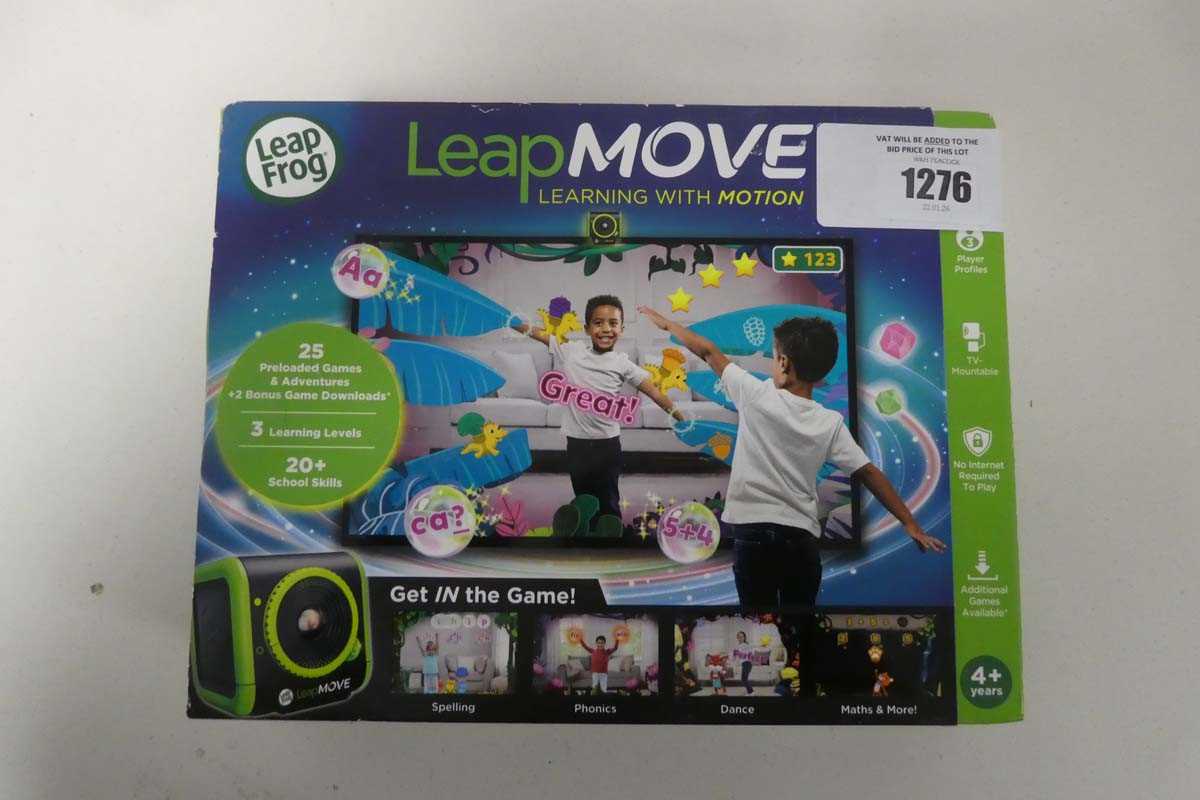 Lot 1276 - Boxed LeapFrog LeapMove Learning With Motion...