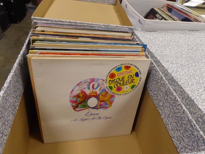 Lot 2627 - Box containing various Vinyl records including...