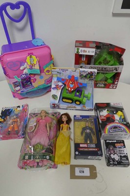 Lot 1278 - Selection of figures and play sets incl. Polly...