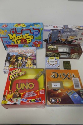 Lot 1279 - Selection of boardgames incl. Mouse Trap, Days...