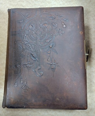 Lot 5405 - Empty Edwardian photograph album