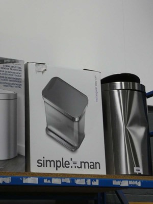 Lot 3397 - Simple Human rectangular step bin