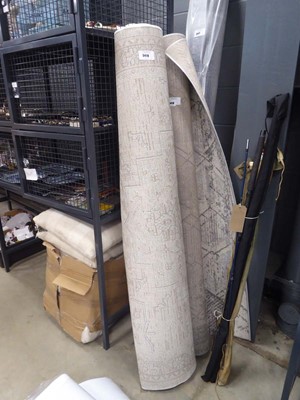 Lot 5419 - Beige and oatmeal patterned carpet