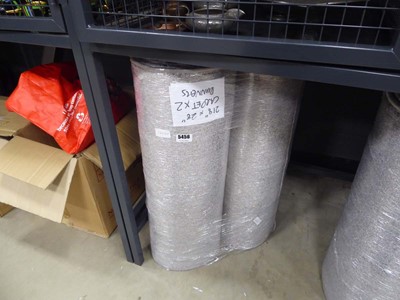 Lot 5456 - 2 carpet runners 218 x 28in