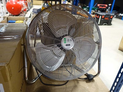 Lot 4669 - Electric metal caged fan