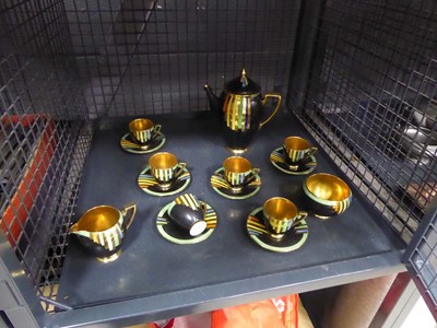 Lot 5469 - Cage containing Carltonware Art Deco coffee...