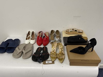 Lot 10x Pairs of sandals / high heels in various...