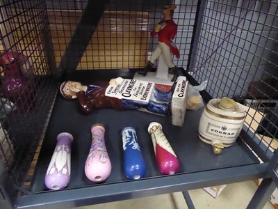 Lot 5478 - Cage containing Brewery collectables...