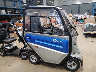 Lot 4356 - Abilize Kondor 6.2mph cabin mobility scooter...