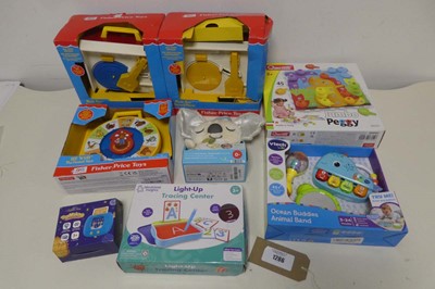 Lot 1286 - Selection of toddler toys incl. Fisher Price...