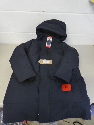 Lot A men's hooded coat by DKNY in navy ( size M).