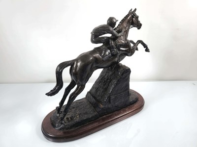Lot 114 - Harriet Glen (contemporary), a bronze figure...