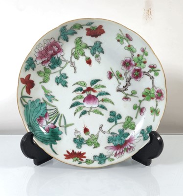 Lot 152 - A Chinese Export Qing Dynasty famille rose...