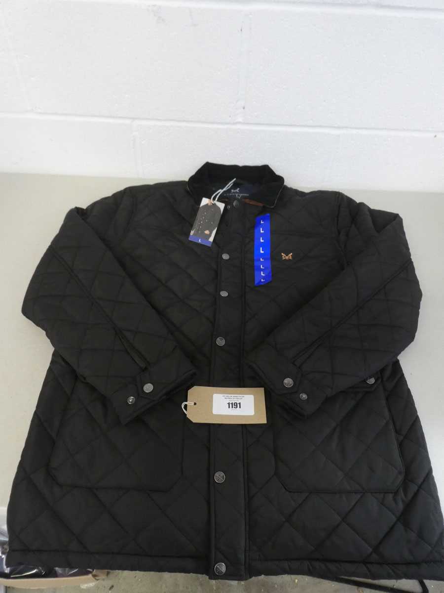 Lot A men's quilted jacket by Crew Clothing. in...