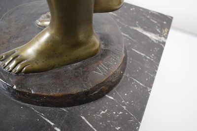 Lot 125 - Victor Seifert (1870-1953), a bronze figure...