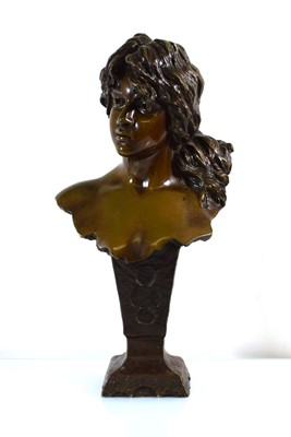 Lot 126 - Cering Melilli (Italian, 1870-1944), a bronze...