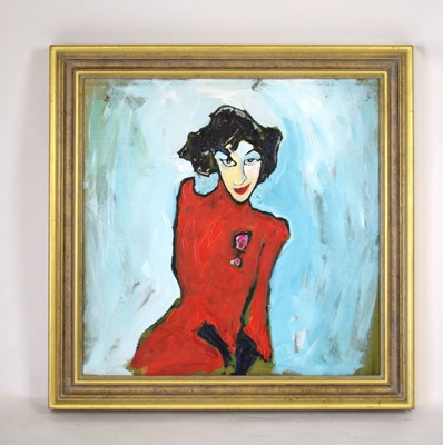 Lot 68 - Wildheart (contemporary), 'Say Nothing', oil...