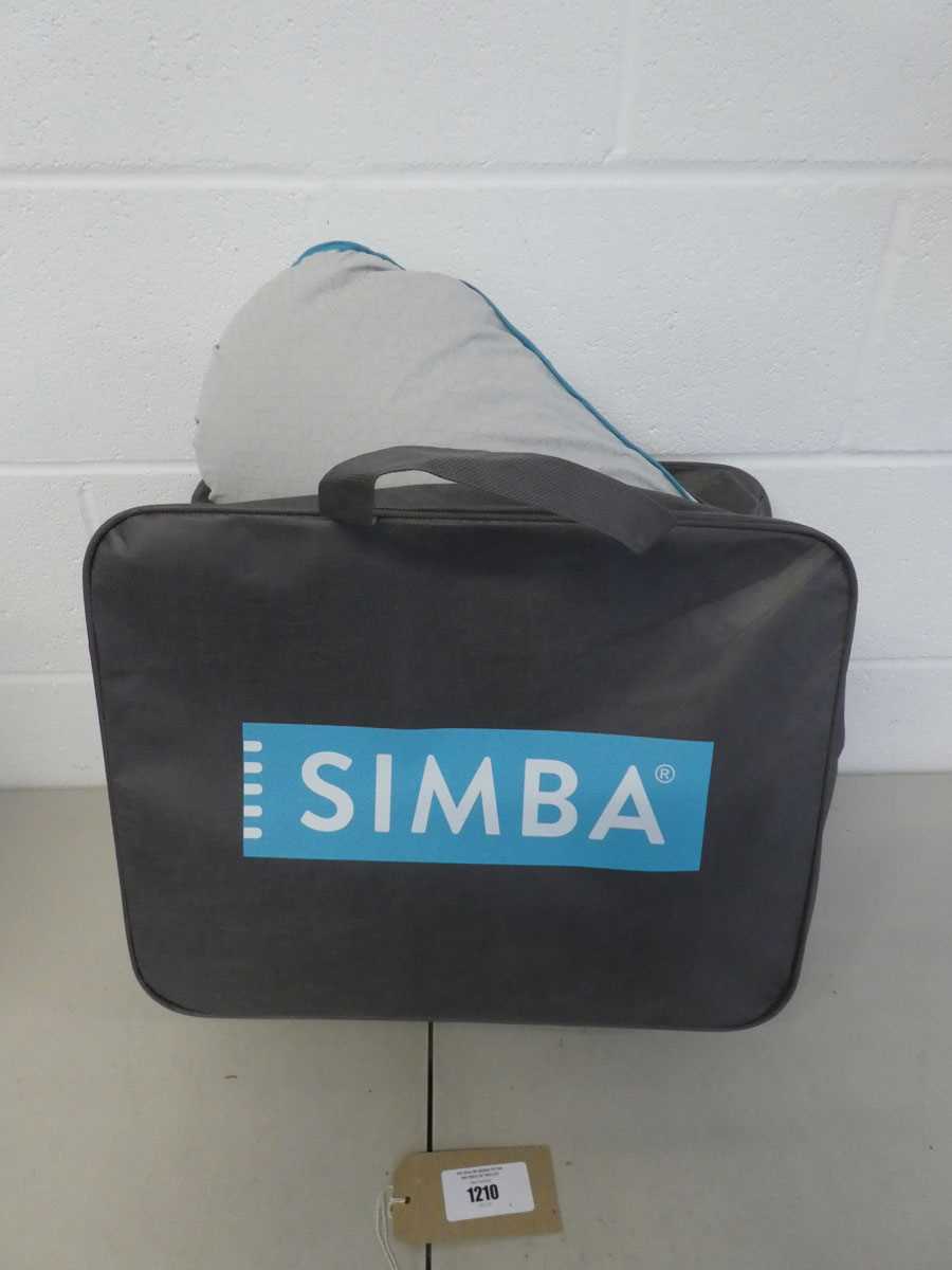 Lot A Simba body length pillows.