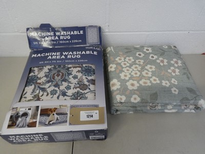 Lot A bag containing x2 machine washable rugs (...