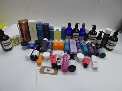 Lot Selection of branded toiletries including...