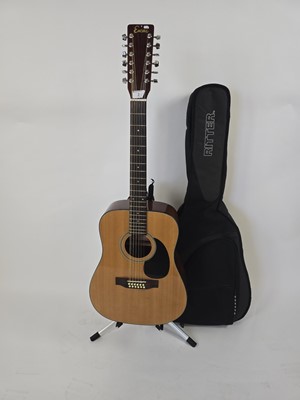 Lot An Encore twelve string acoustic guitar model...