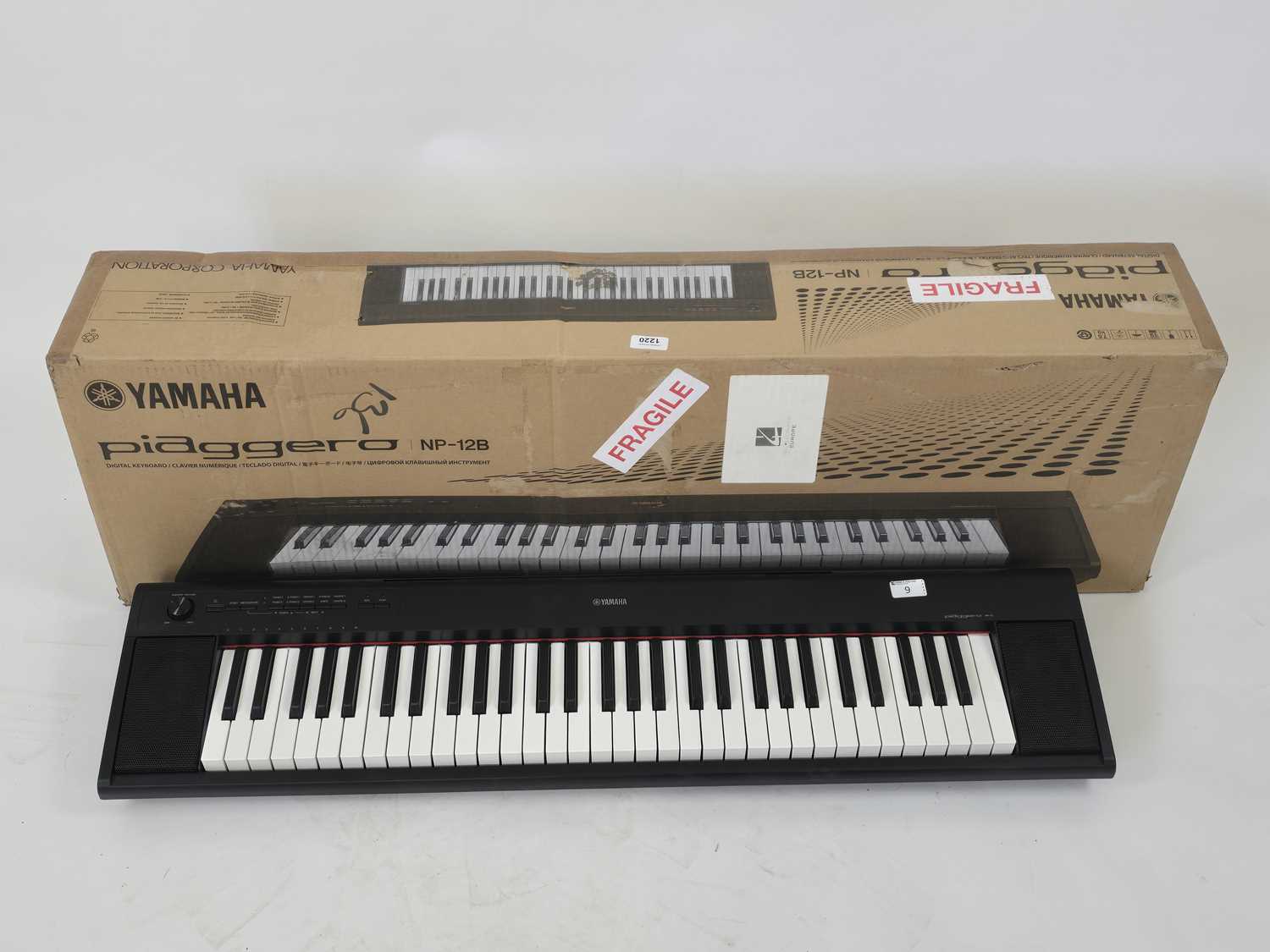 Lot A boxed Yamaha Piaggero model NP-12