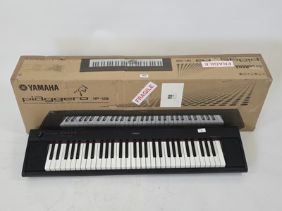 Lot A boxed Yamaha Piaggero model NP-12