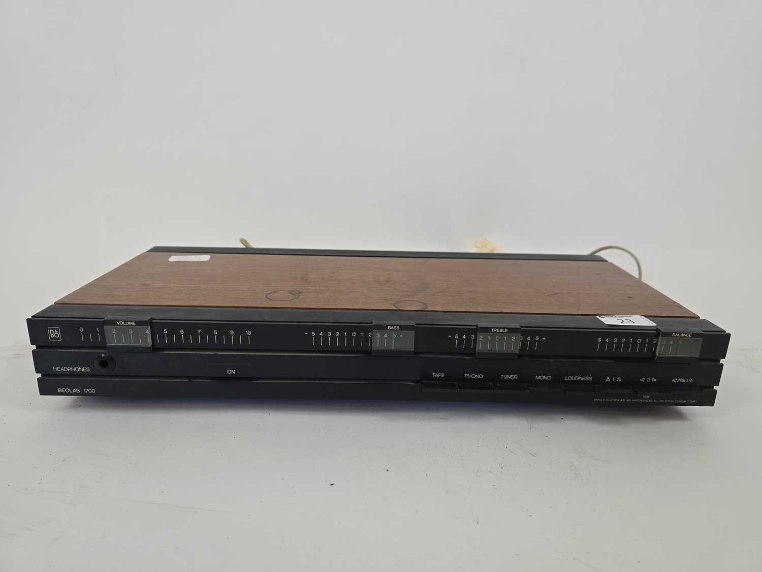 Lot A Bang & Olufsen Beolab 1700 type 2605