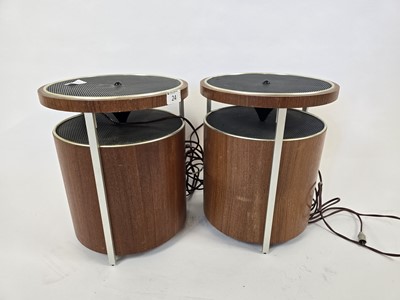 Lot A pair of Kolster model KS651 teak cased...