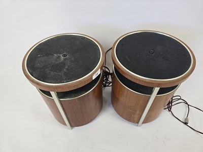 Lot A pair of Kolster model KS651 teak cased...