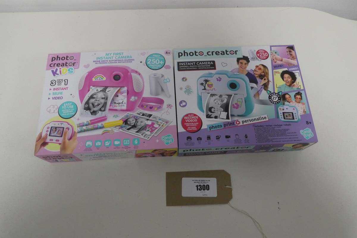 Lot 1300 - Photo Creator Kids 3 in 1 My First Instant...