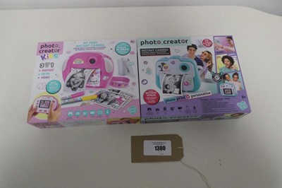 Lot 1300 - Photo Creator Kids 3 in 1 My First Instant...