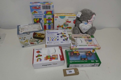 Lot 1305 - Bag of childrens toys incl. Melissa & Doug 100...