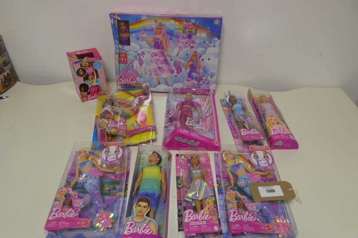 Lot 1306 - Selection of Barbie dolls incl. Barbie Deluxe...