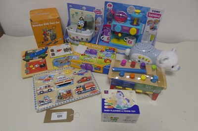 Lot 1311 - Selection of pre-school toys incl. wooden kids...