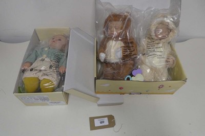Lot 1317 - Single Reborn baby doll with accessories and...