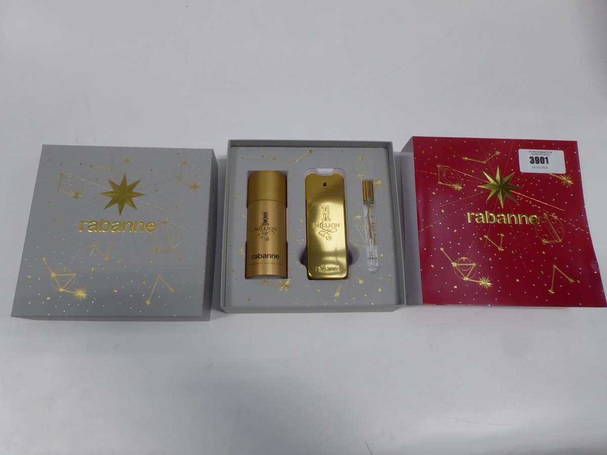 Lot Rabanne 1 million fragrance set