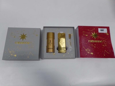 Lot Rabanne 1 million fragrance set